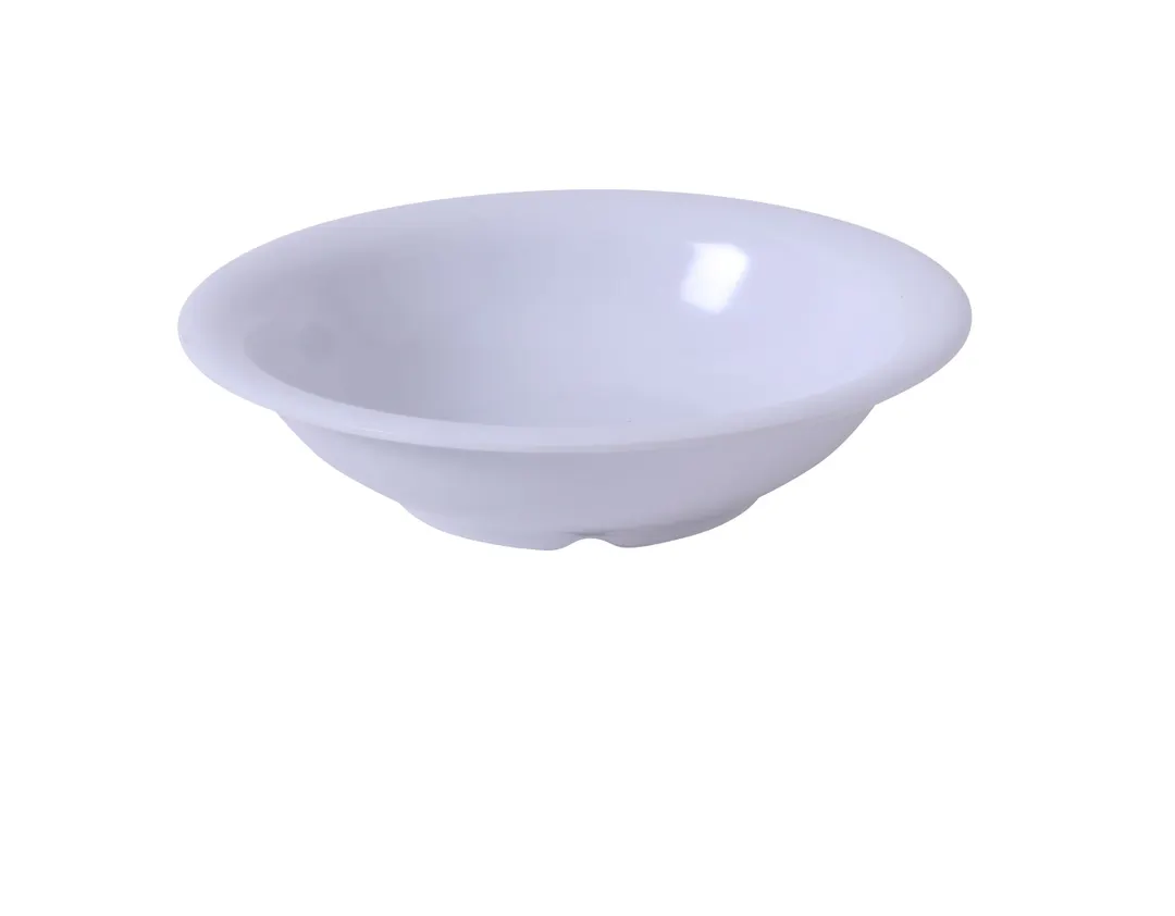 Yanco MS-5716WT - 7" White Melamine Soup Bowl, 16 oz, Round, Dishwasher Safe - Dozen