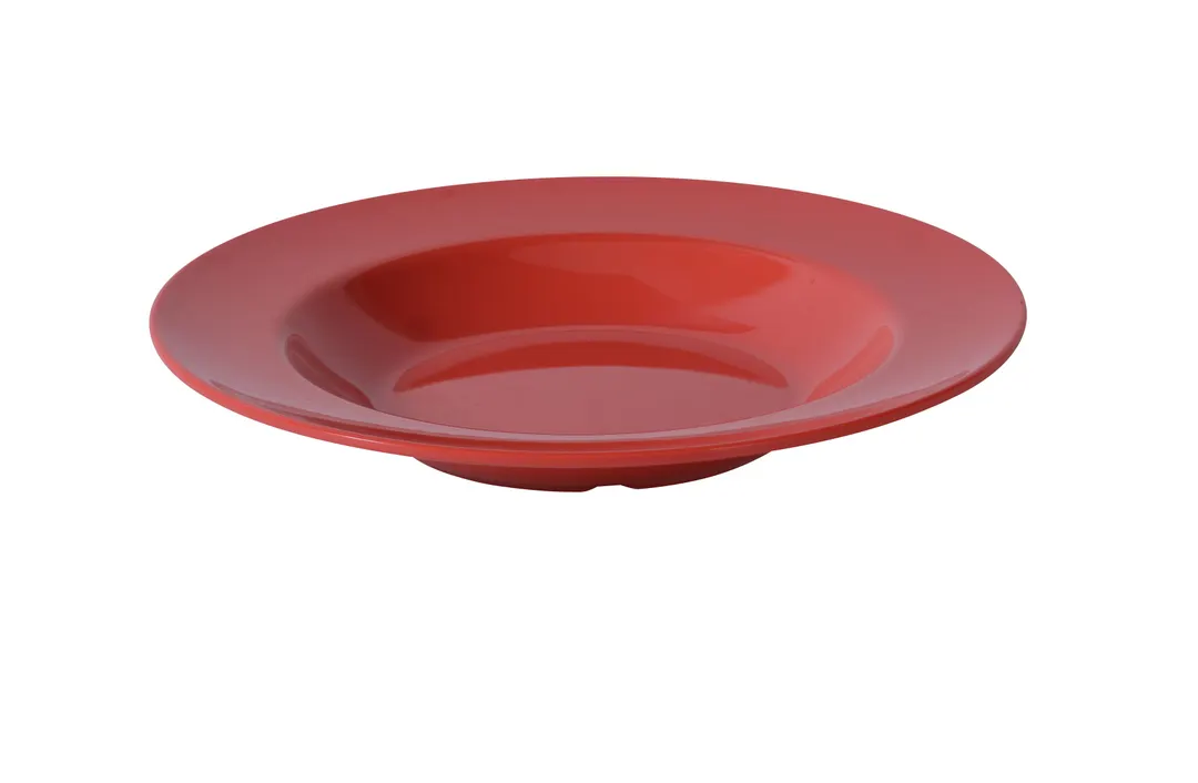 Yanco MS-5811RD - 11" Round Melamine Bowl, 16-19 oz, Orange-Red, NSF, Dishwasher Safe - Dozen
