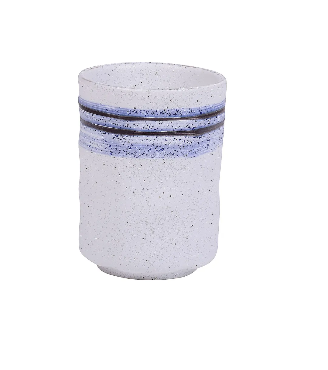 Yanco OC-9305 - Ocean Tea Cup 9 oz (3" Dia x 4" H) Porcelain White/Blue, DW/OV/MW Safe - Dozen