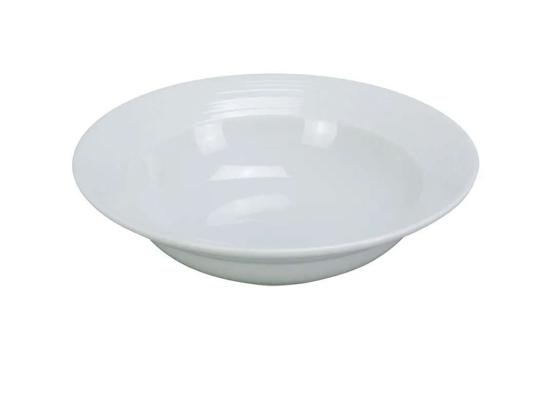 Yanco PA-506 - Grapefruit Bowl, 11.5 oz (6" Dia), White Porcelain, Dishwasher & Oven Safe - Dozen