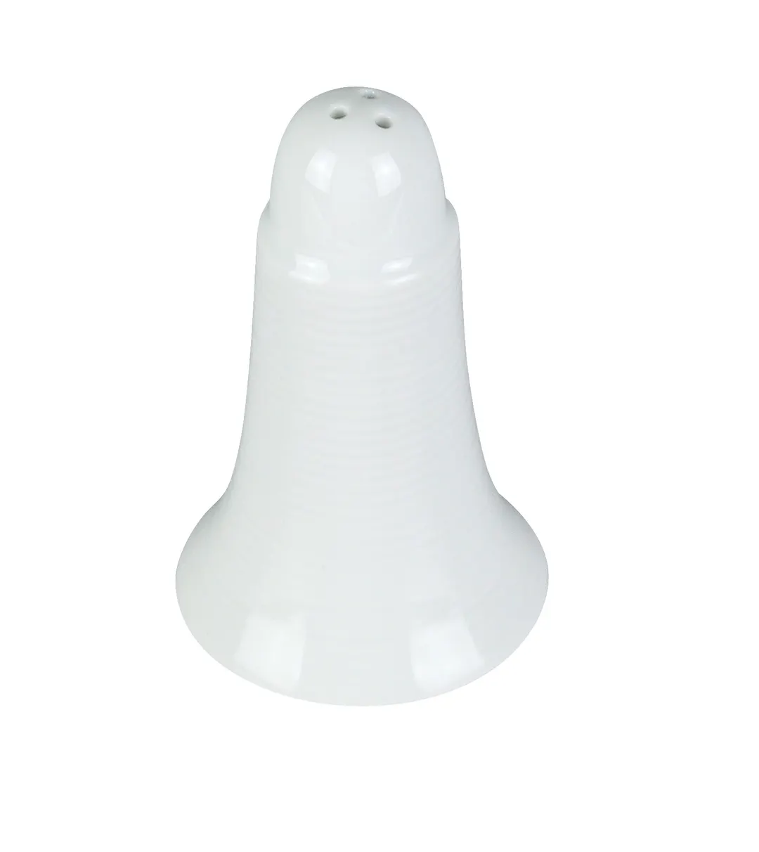 Yanco PA-PS Paris Pepper Shaker, 4" Porcelain, Super White, Dishwasher Oven Microwave Safe - Dozen