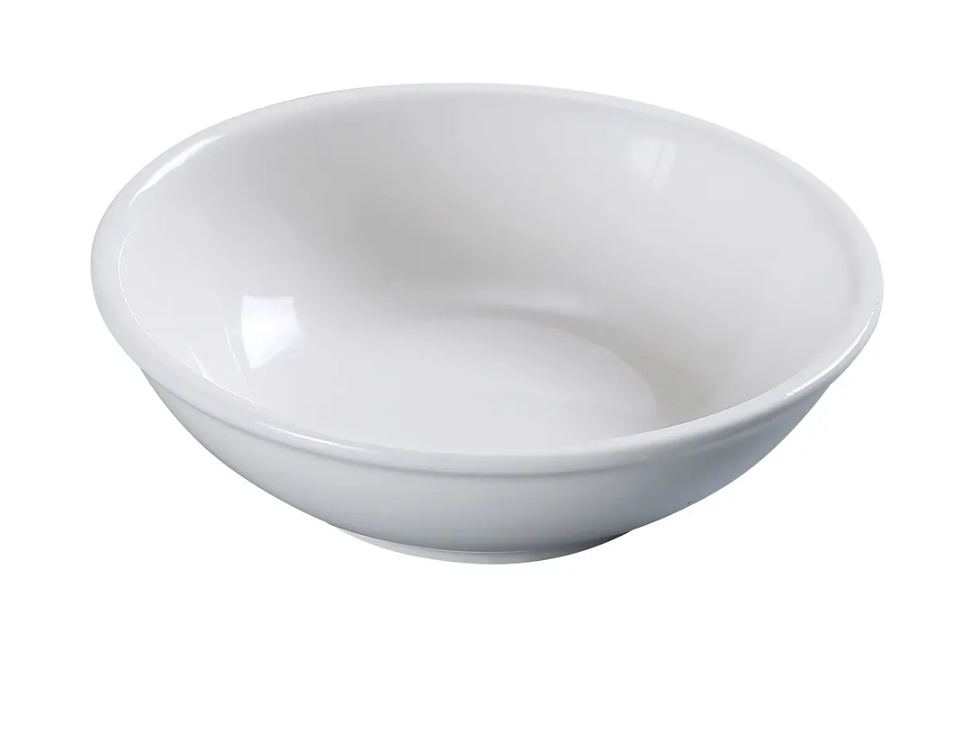 Yanco PS-003 - 2 Oz White Porcelain Round Condiment Bowl, 3.5" Dia. - Dozen