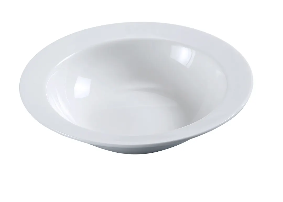 Yanco PS-10 - Grapefruit China Bowl, 6½" Dia, 13 Oz, Porcelain White, Dishwasher Safe - Dozen