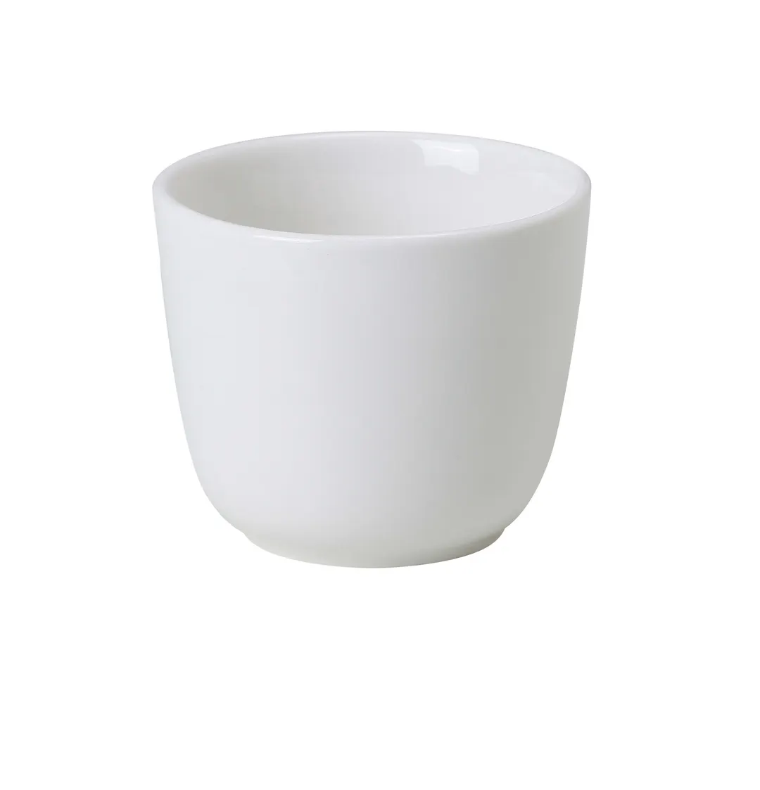 Yanco PS-45 - Chinese Tea Cup, 4-1/2 oz (3" Dia) White Porcelain, Dishwasher/Oven/MW Safe - Dozen