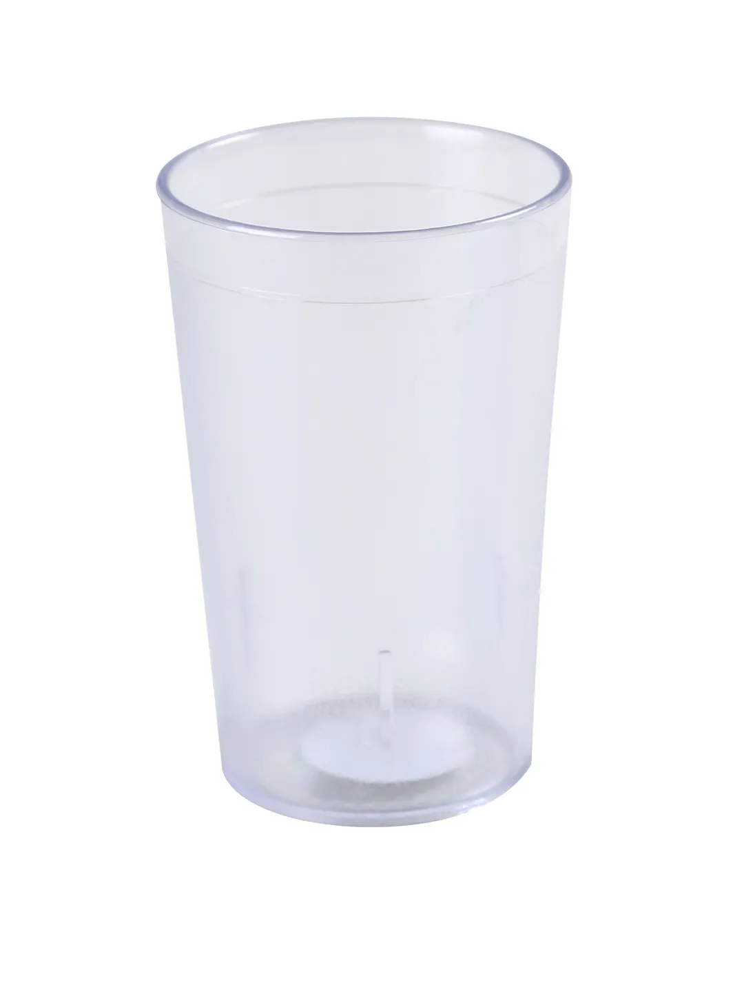 Yanco PT-008C Clear Plastic Tumbler, 8 oz (1 Cup), Transparent - Dozen