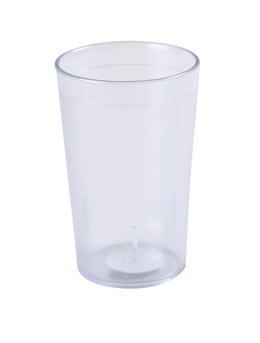 Yanco PT-010C Clear Plastic Tumbler, 9-1/2 Oz, Transparent - Dozen