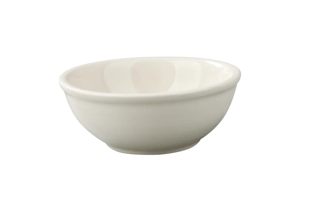 Yanco RE-18 - 15 Oz White Ceramic Bowl, 5-7/8" Dia x 2-1/4" H, Dishwasher Oven Microwave Safe - Dozen