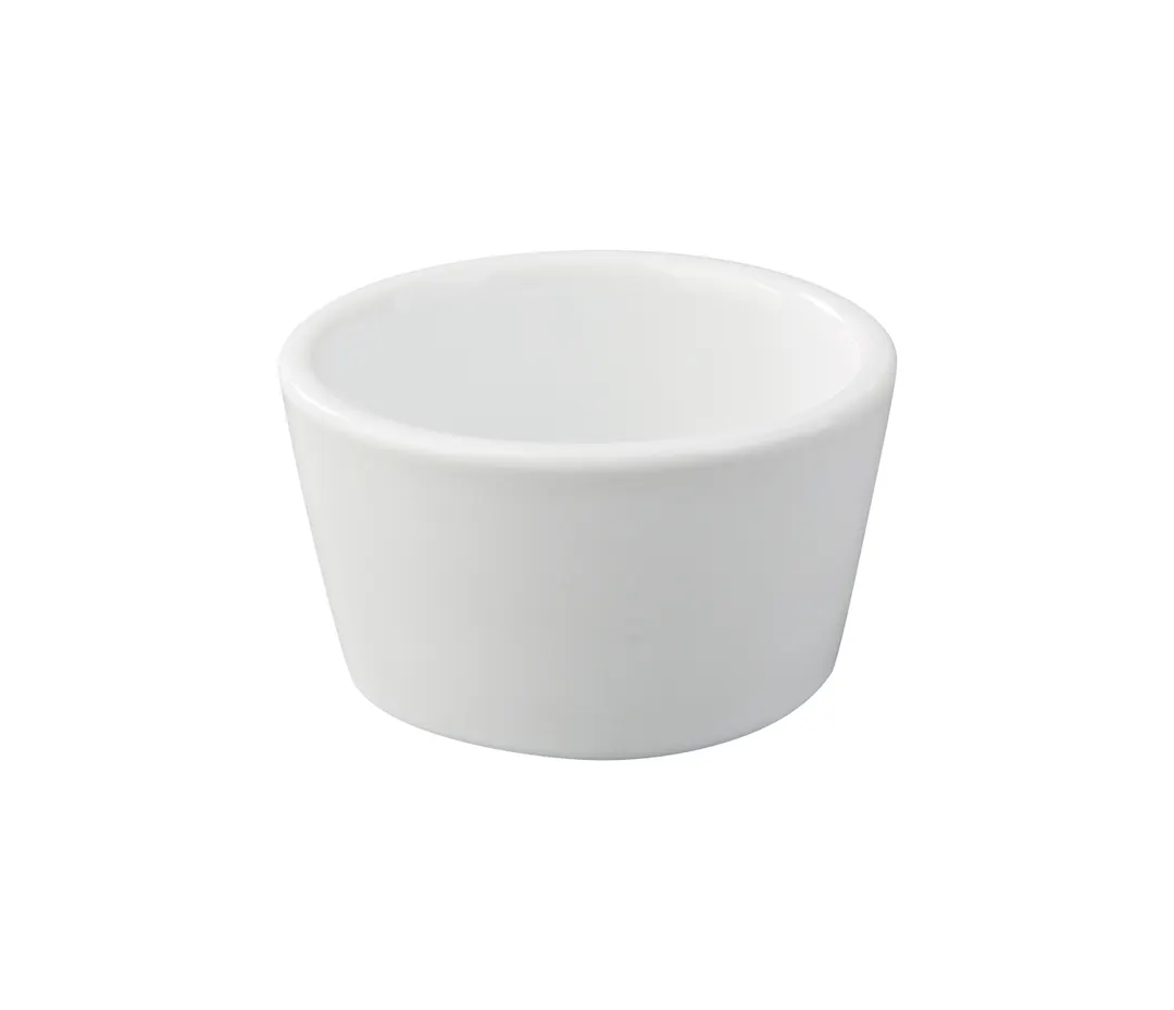 Yanco RK-301 China Ramekin Sauce Cup, 1 oz, 2 1/4" Dia x 1" H, White, Oven‑Safe - Dozen
