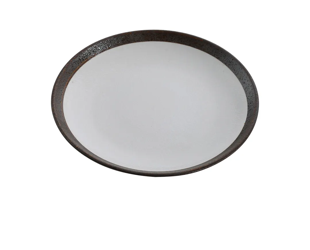 Yanco RO-112 - China Plate, 12" x 1-1/8" Oval Coupe Rim, Porcelain, Dishwasher Safe - Dozen