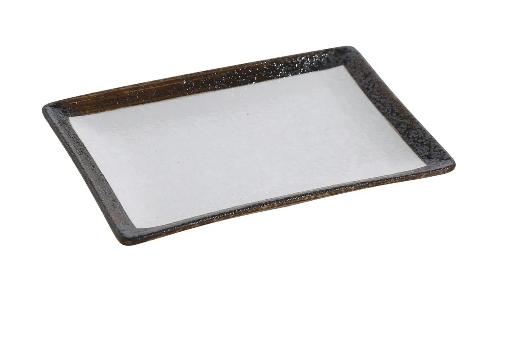 Yanco RO-210 Plate, 10" L x 7" W x 1-1/8" H, Porcelain, Dishwasher/Oven/Microwave Safe - Dozen
