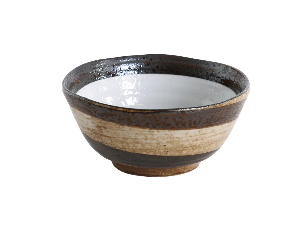 Yanco RO-406 - 14 oz Rockeye Round Salad Bowl, 5½" Dia x 2" H, Porcelain, Microwave Safe - Dozen