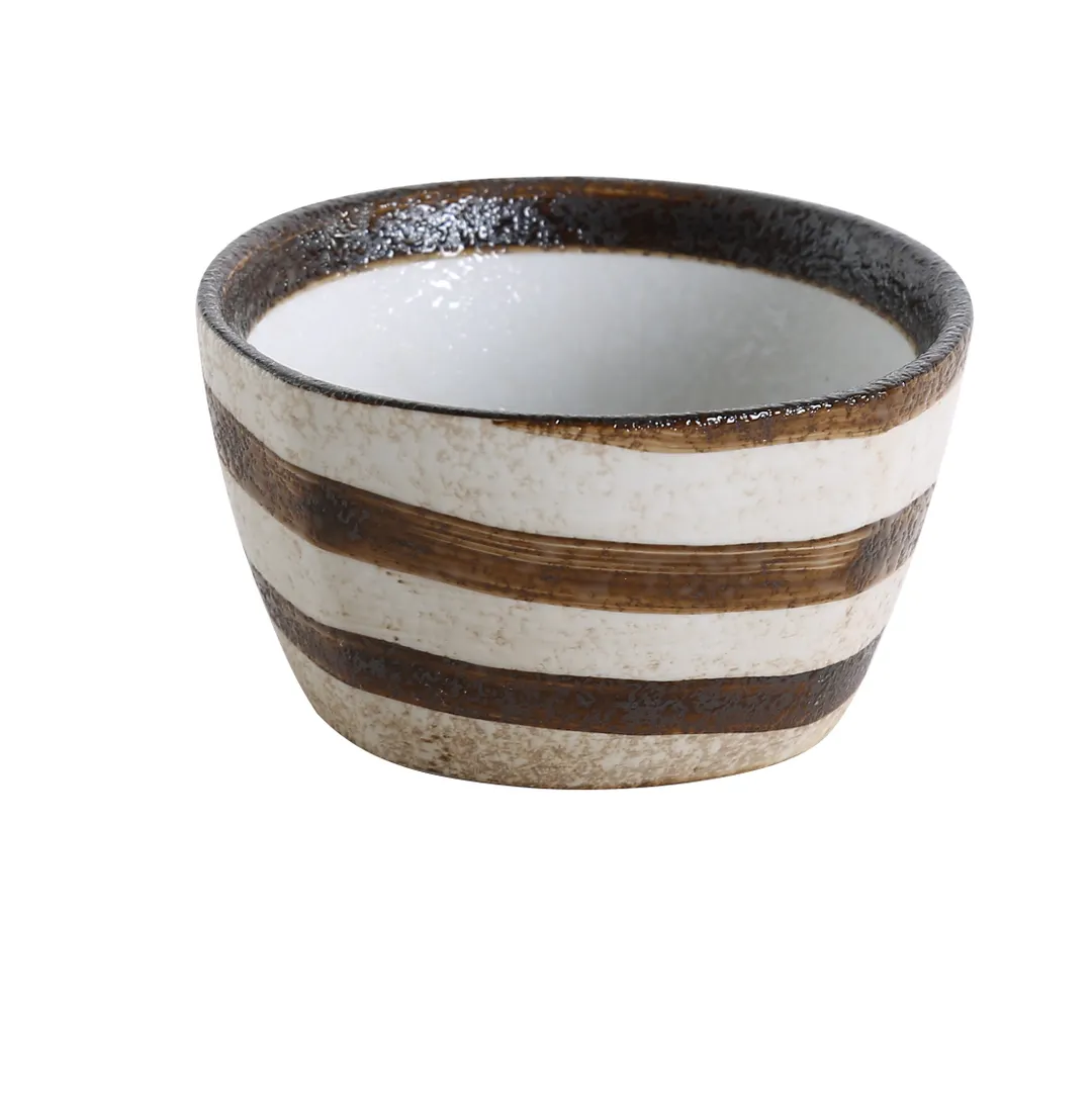 Yanco RO-505 Onion Soup Crock, 12 oz (4-1/2" Dia x 2-1/2" H) Porcelain Glazed Safe, Handles - Dozen