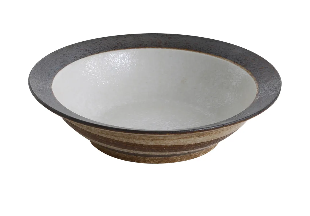 Yanco RO-709 Bowl, 9" Round, 24 Oz Porcelain, Glazed, Dishwasher Oven Microwave Safe - Dozen