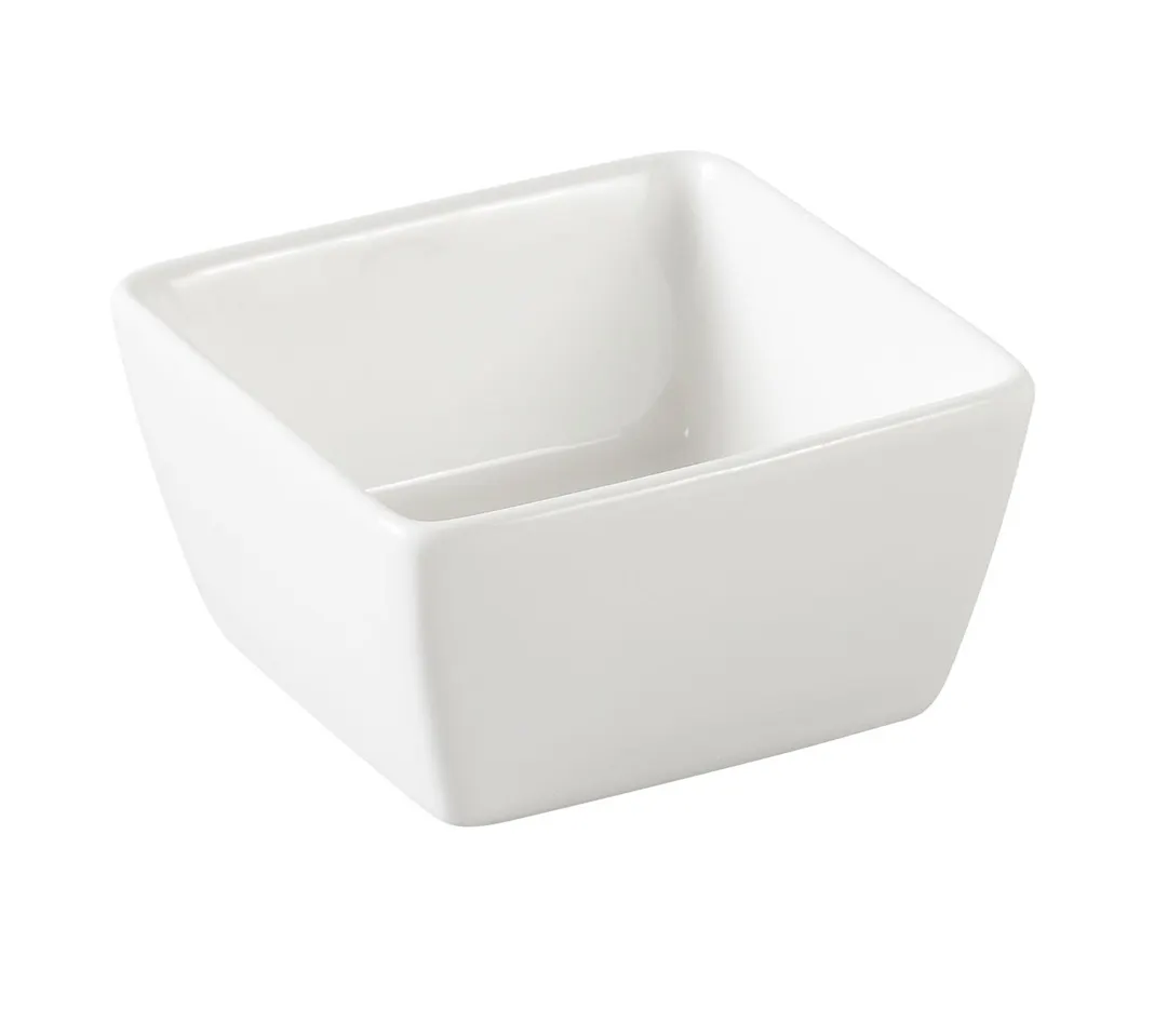 Yanco SH-403 Sauce Dish, 4 Oz (3" x 1-5/8" H) Porcelain White, Oven/Microwave Safe - Dozen