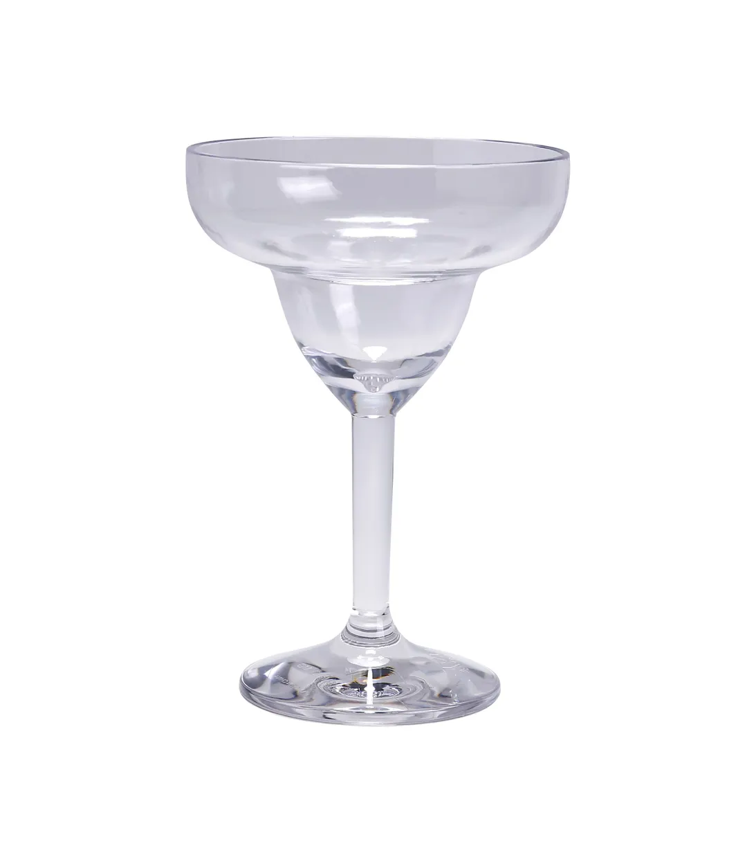 Yanco SM-10-MG - 10 Oz Clear Margarita Glass, 5" x 6-1/2" SAN Plastic, Dishwasher Safe - Dozen