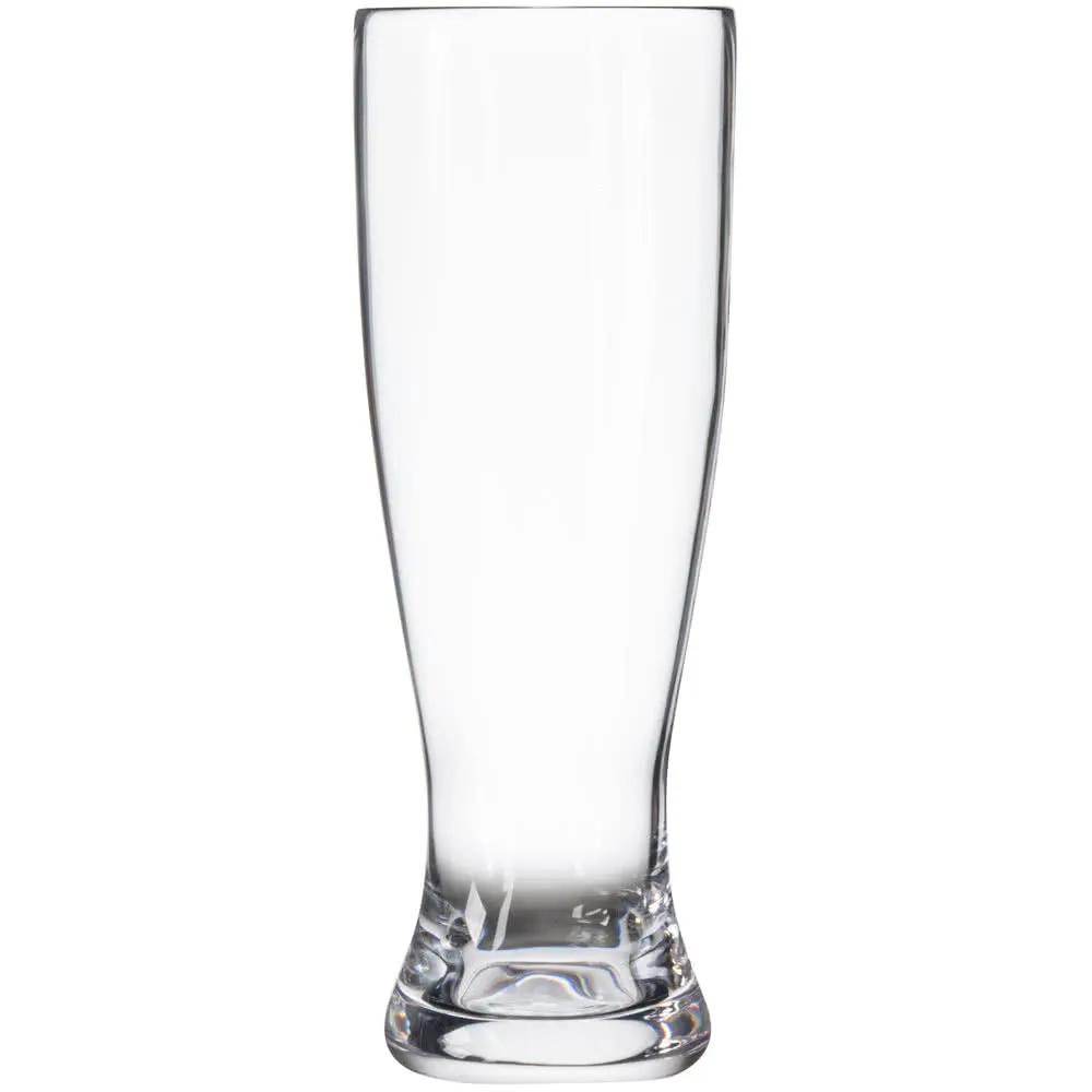 Yanco SM-12-P Plastic Barware, Pilsner 12 Oz Clear SAN, 2-3/4" Dia. X 6-1/2" H - Dozen