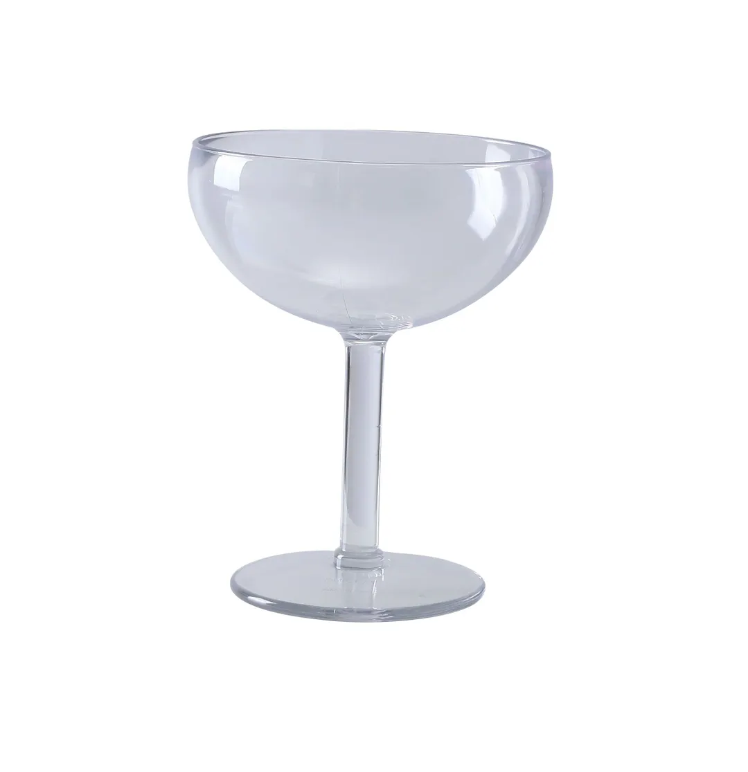 Yanco SM-16-MG Margarita Bar Glass, 16 oz (1 pt), 4‑3/4" Dia × 6‑1/2" H, Clear SAN - Dozen