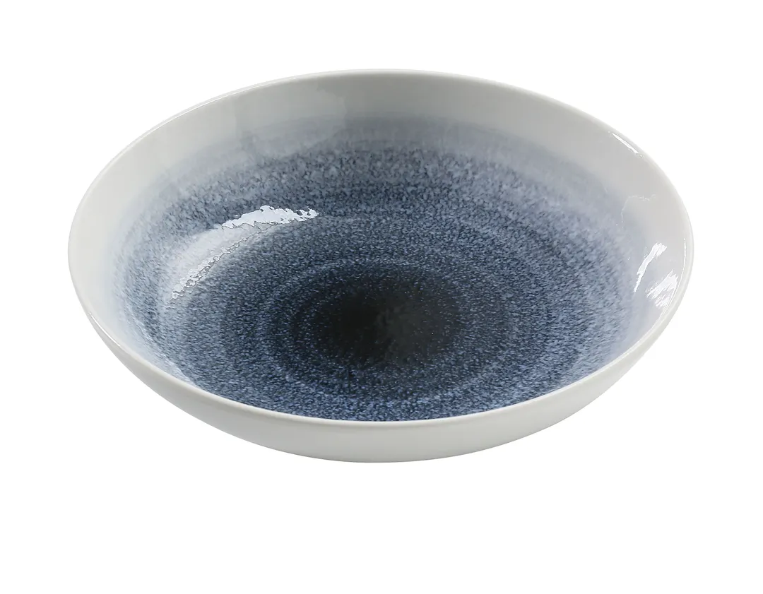 Yanco UN-608 Universe Salad Bowl 8" 30 Oz China 8.25"W x 2"D x 8.25"H - Dozen