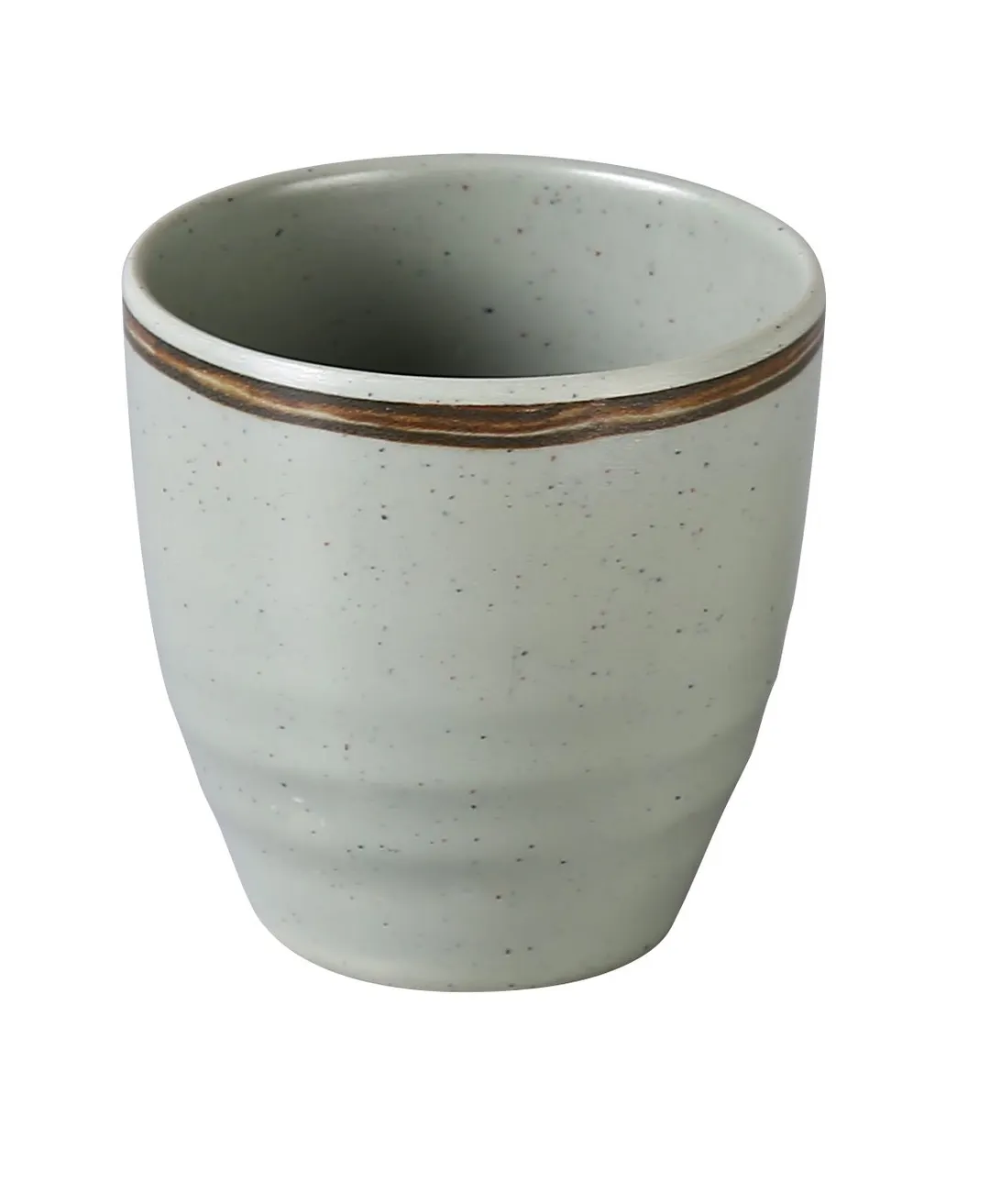 Yanco YO-9302 - 7 oz Green Melamine Round Tea Cup, 3" L x 3" H, Dishwasher Safe - Dozen