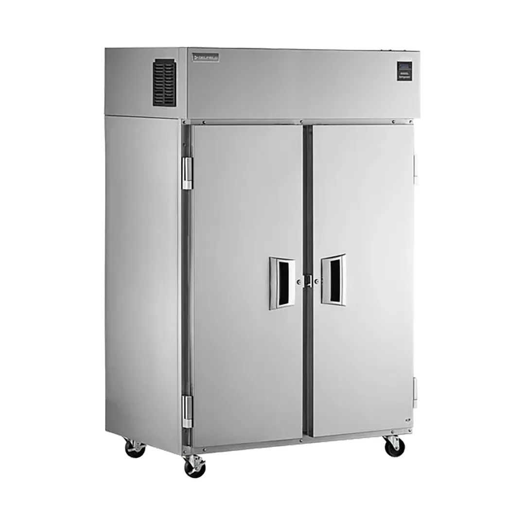 Delfield 6051XL-S Two Section Reach-In Refrigerator w/ 2 Solid Full Doors, Top Mounted, 43.5 cu. ft.