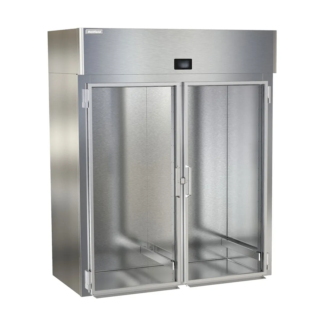 Delfield DSLRRI2-G 68" Two Glass Door Roll-In Refrigerator, Top Mounted, 70.84 cu. ft.