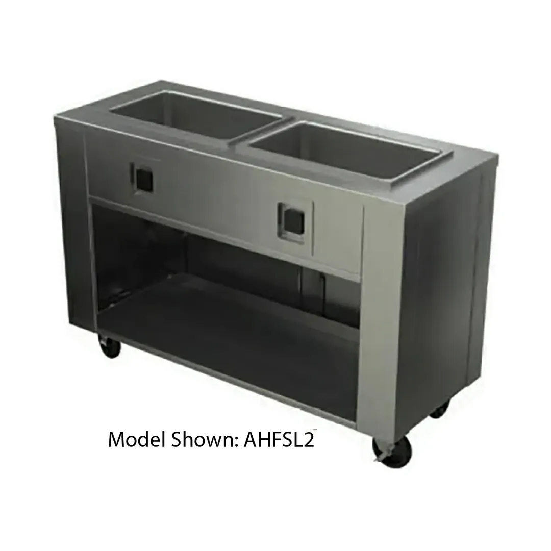 Alluserv AHF2 38" Evolution Series Electric Hot Food Counter, (2) Wells