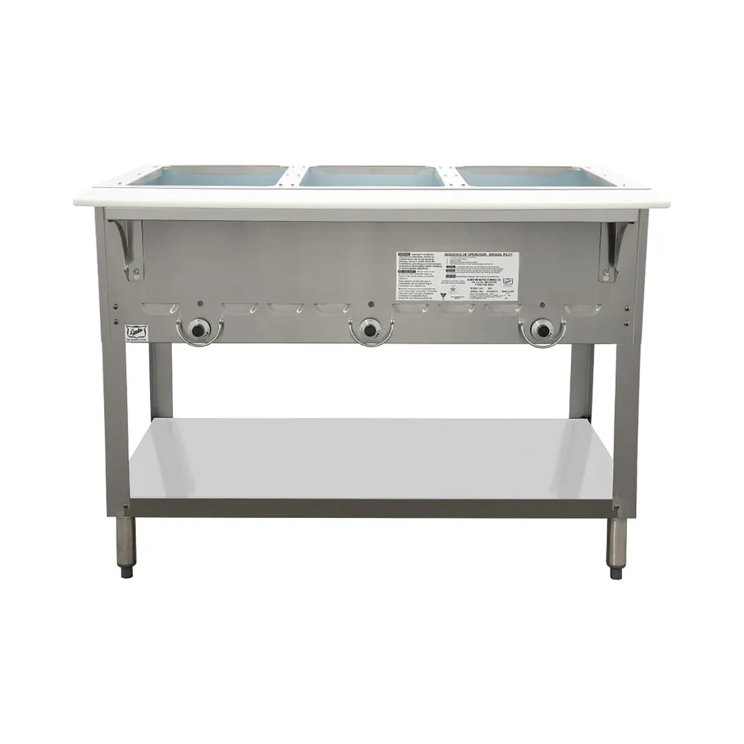 Duke 303 Aerohot Steamtable Hot Food Unit, Gas, 44-3/8"W X 22-7/16"D X 34"H