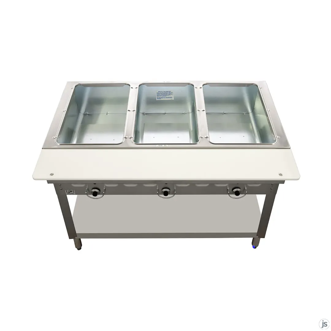 Duke 303 Aerohot Steamtable Hot Food Unit, Gas, 44-3/8"W X 22-7/16"D X 34"H