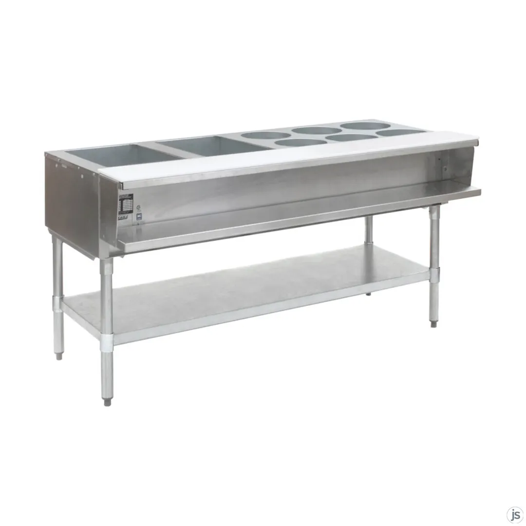 Eagle Group AWT4-NG-1 63" Gas Hot Food Serving Counter, (8) Pan Capacity