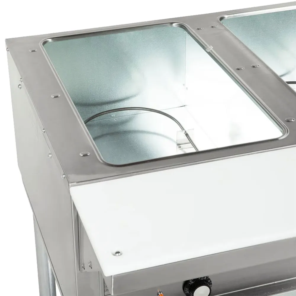Eagle Group DHT5-208-1X 79" Hot Food Table, (5) Pan Capacity