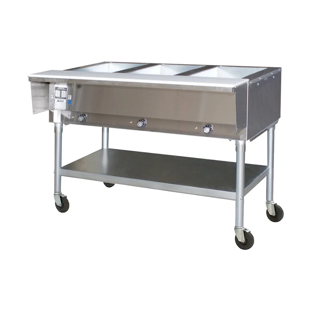 Eagle Group PDHT3-208-3 50" Portable Hot Food Table, (3) Pan Capacity