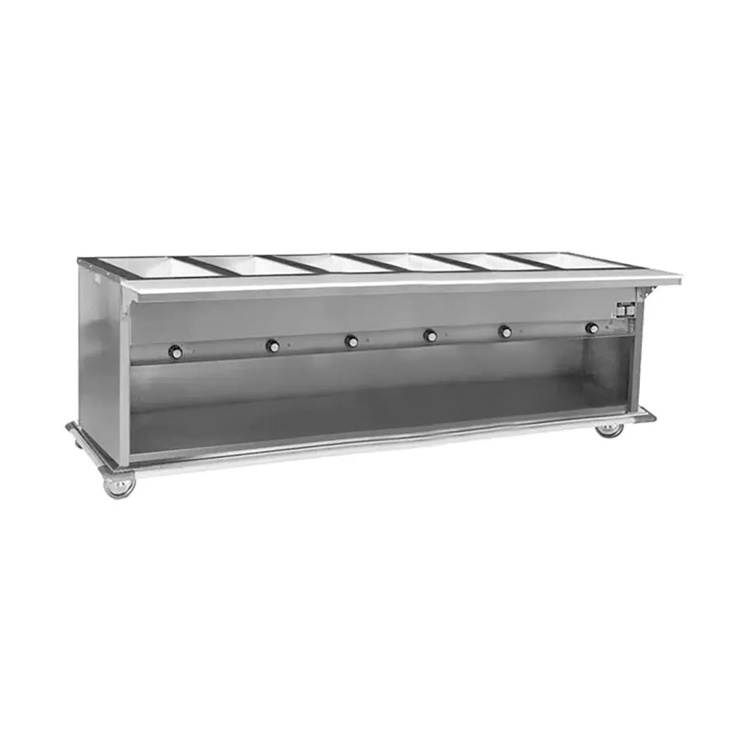 Eagle Group PHT6OB-240 97" Spec-Master® Portable Hot Food Table, (6) Pan Capacity