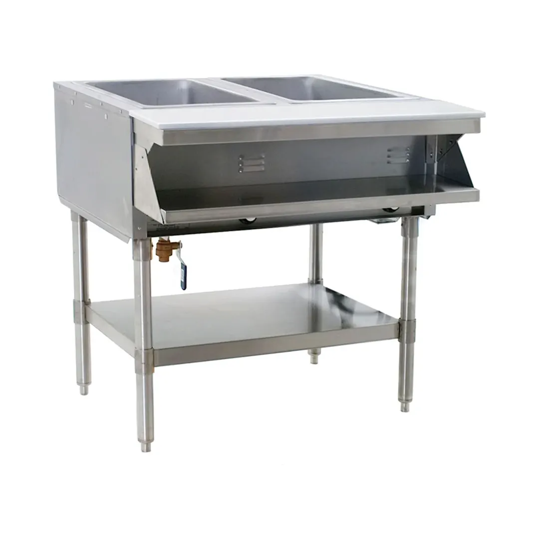 Eagle Group SHT2-120-X 33" Sealed Well Hot Food Table, (2) Pan Capacity