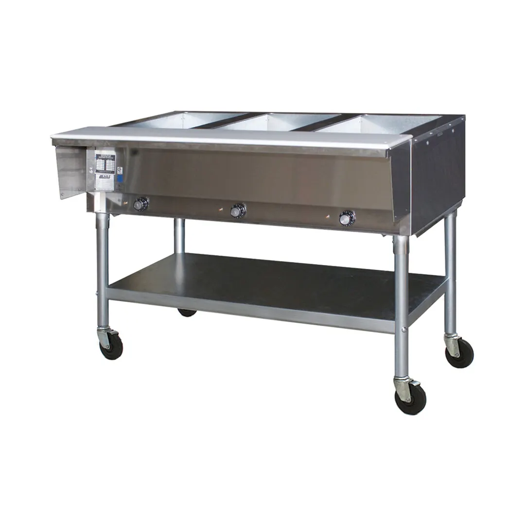 Eagle Group SPDHT3-120 50" Portable Hot Food Table, (3) Pan Capacity