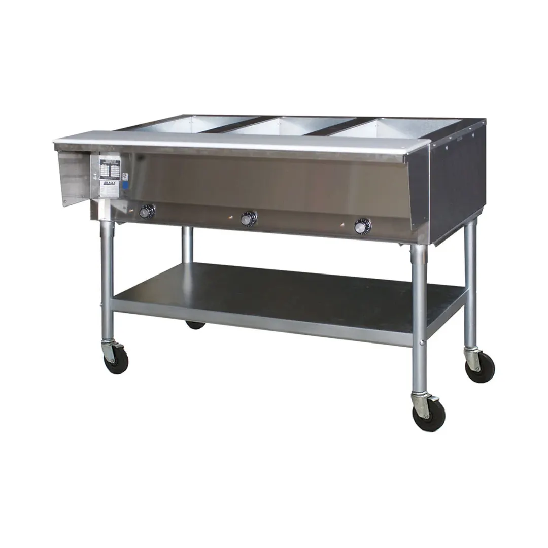 Eagle Group SPDHT3-240-3 50" Portable Hot Food Table, (3) Pan Capacity