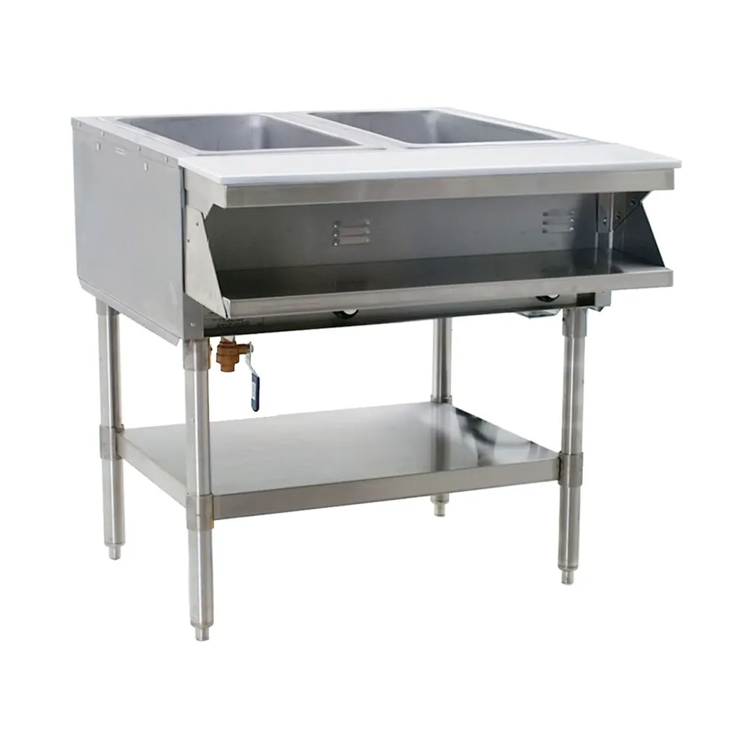 Eagle Group SPHT2-120 35" Portable Sealed Well Hot Food Table, (2) Pan Capacity