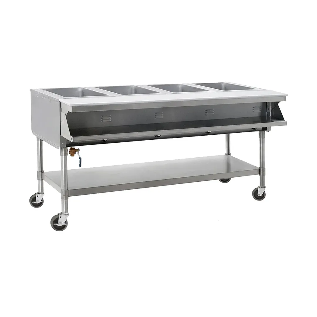 Eagle Group SPHT4-240-3 66" Portable Sealed Well Hot Food Table, (4) Pan Capacity