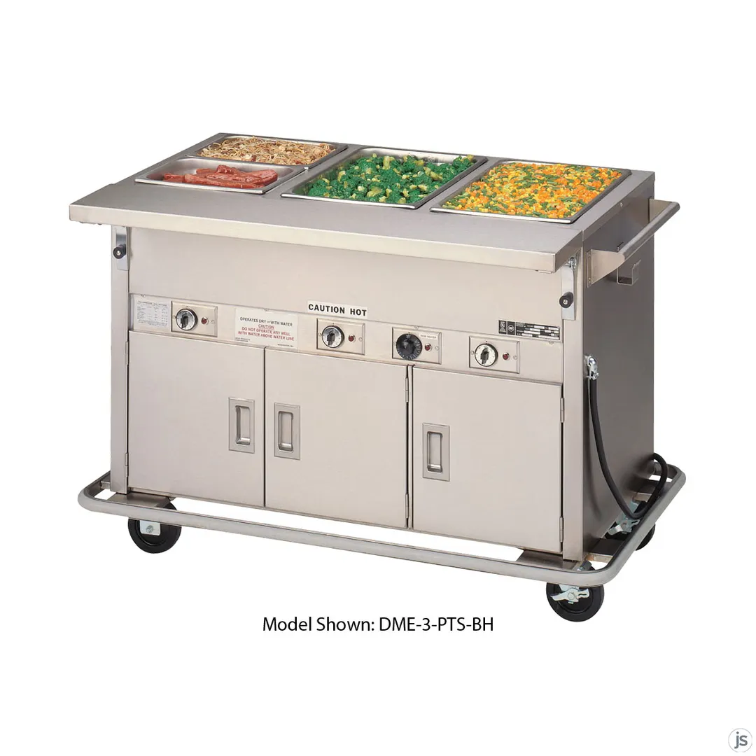 Piper Products DME-4-PTS-H 58" Pipermatic Serving Counter, (4) Sealed Wells