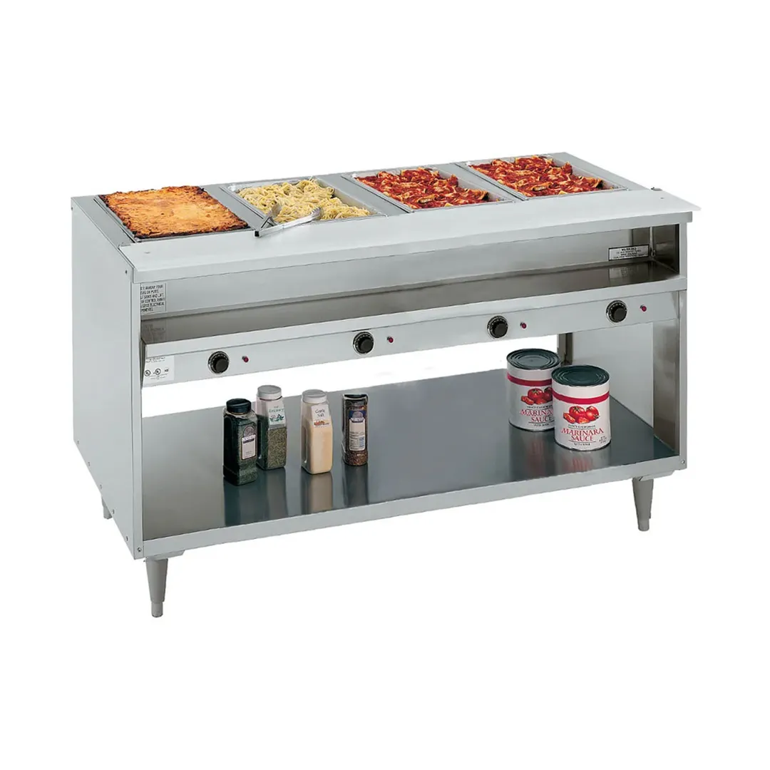 Randell 3614-240 63" Electric Hot Food Table, (4) Top Openings