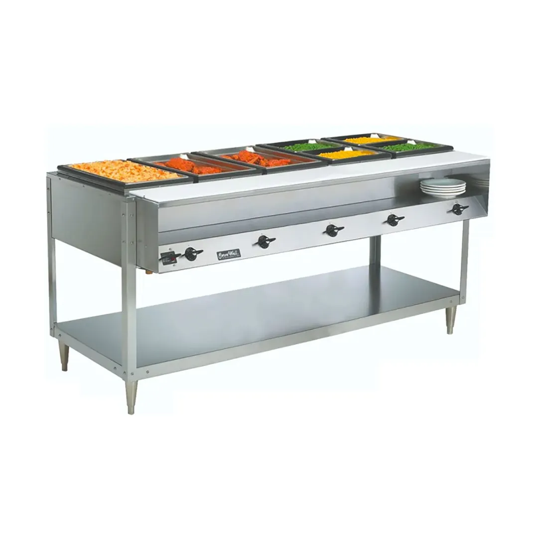 Vollrath 38119 76" Servewell® Electric (5) Sealed Well Hot Food Table