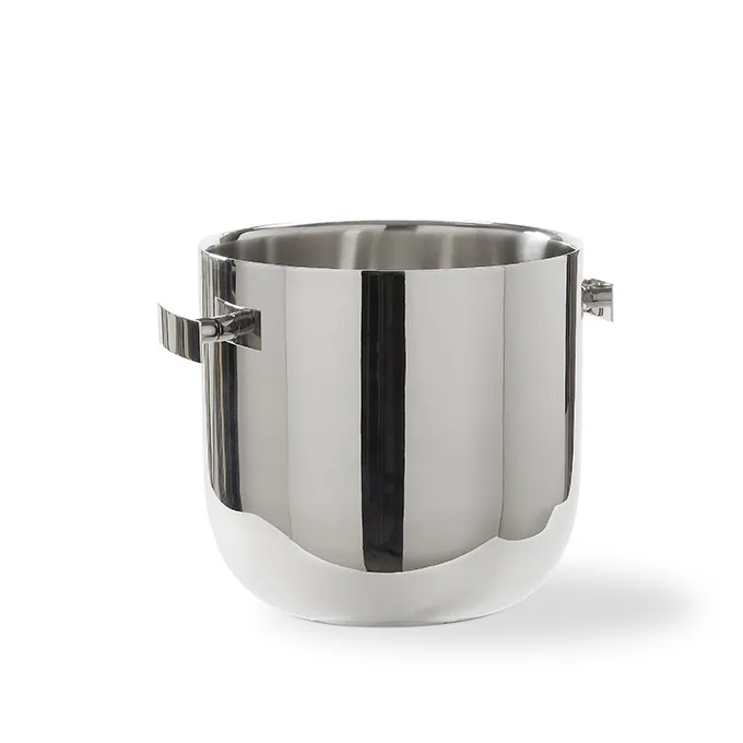 American Metalcraft VCB9 - Champagne & Wine Bucket, 9.5" W x 9" H, Double‑Wall Steel, Finish