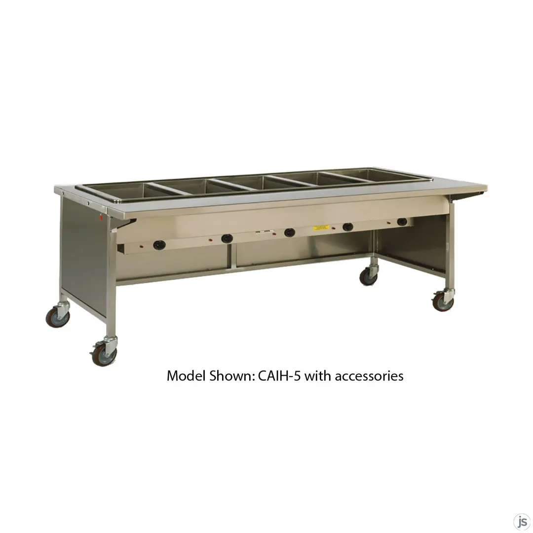 Atlas Metal CAIH-2 36" Hot Food Serving Counter, (2) Wells
