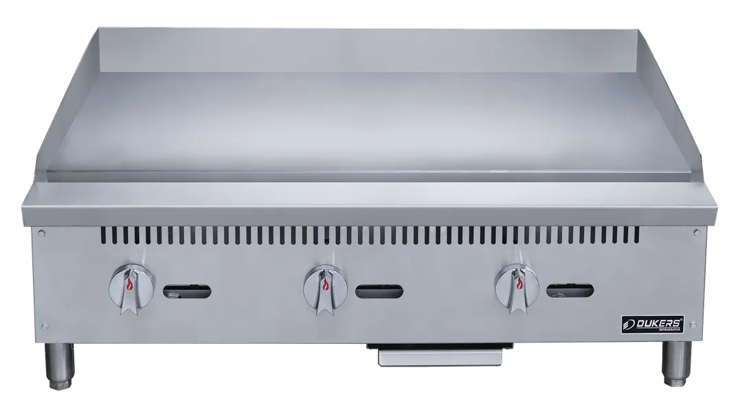 Dukers Appliance Co DCGT36 Countertop Gas Griddle