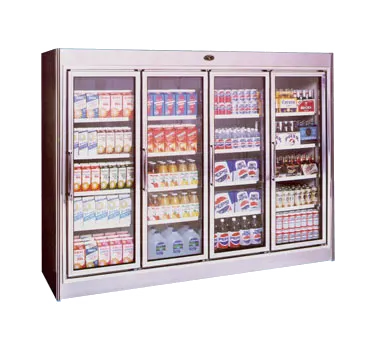 MarcRefrig MMM-1-24 Merchandiser Refrigerator, 30" L, 24" Glass Door, Heated Frame, Lighting, Interior