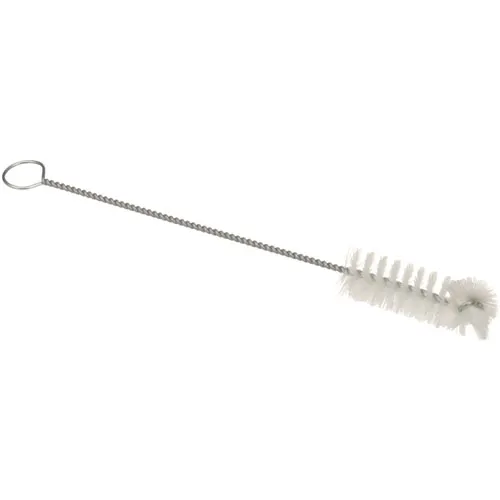 AllPoints 321771 Valve Brush - 11" White Wire Handle Cleaning Brush, Fat Profile - 1/Each