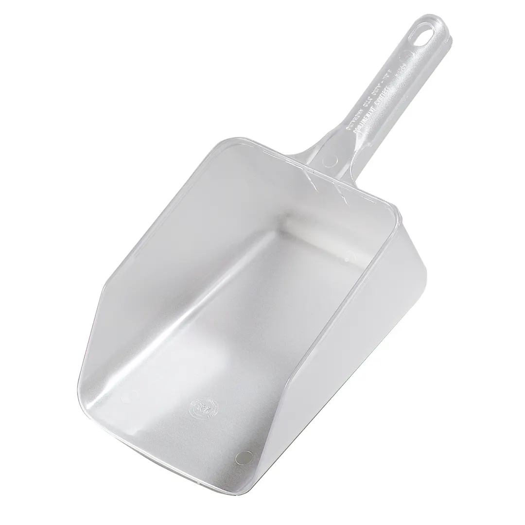 Carlisle 436407 Sparta Spectrum Ice Scoop – 64 oz 14‑2/11" Length, Clear Polycarbonate, Easy‑Grip, NSF