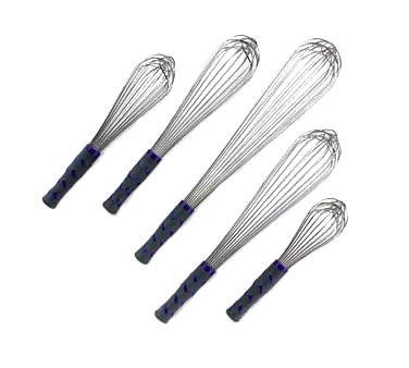 Vollrath 47005 Piano Whip - 16" Nylon Handle, Stainless Steel Wires, 475°F - 1/Each