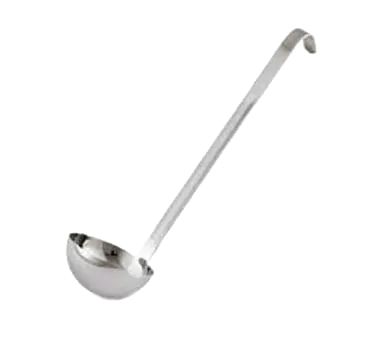 Vollrath 4980610 6‑8 oz Ladle, 12.5" Hooked Handle, 3.5" Stainless Steel Bowl, NSF Certified