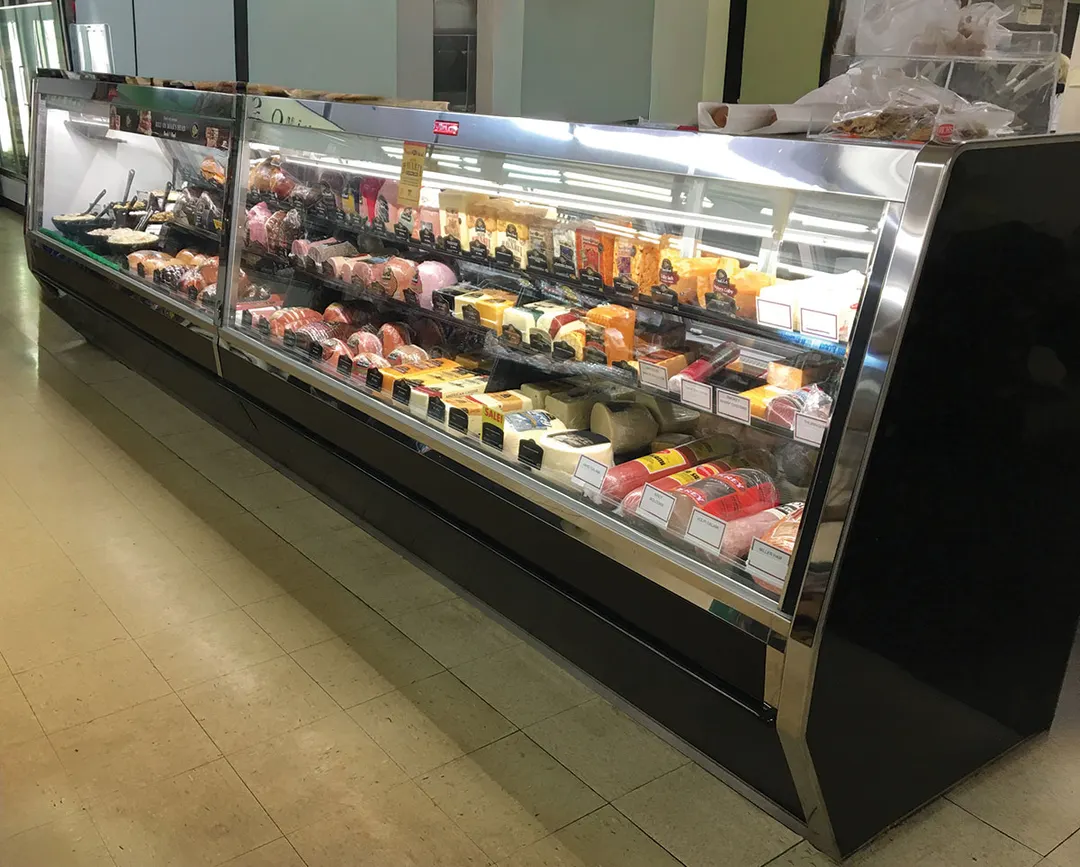 Howard-McCray SC-CDS40E-4-BE-LED 53" Flat Refrigerated Deli Display Case