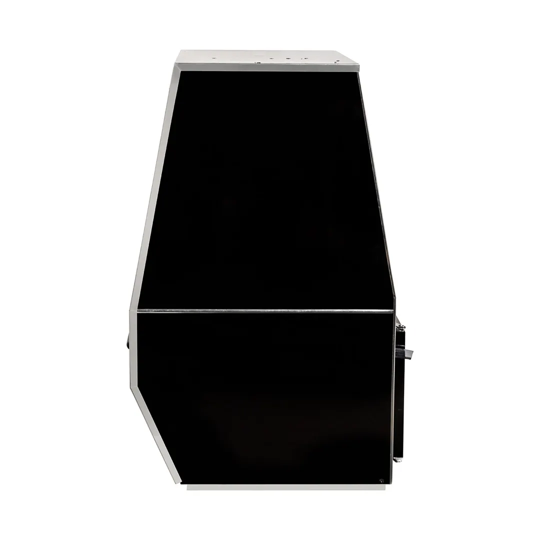 Howard-McCray SC-CFS34N-4-BE-LED 48" Flat Refrigerated Seafood Display Case, Black